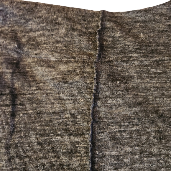 Artisan NY 100% Linen Grey Black White Thin Lightweight Open Cardigan Size L - Picture 14 of 16